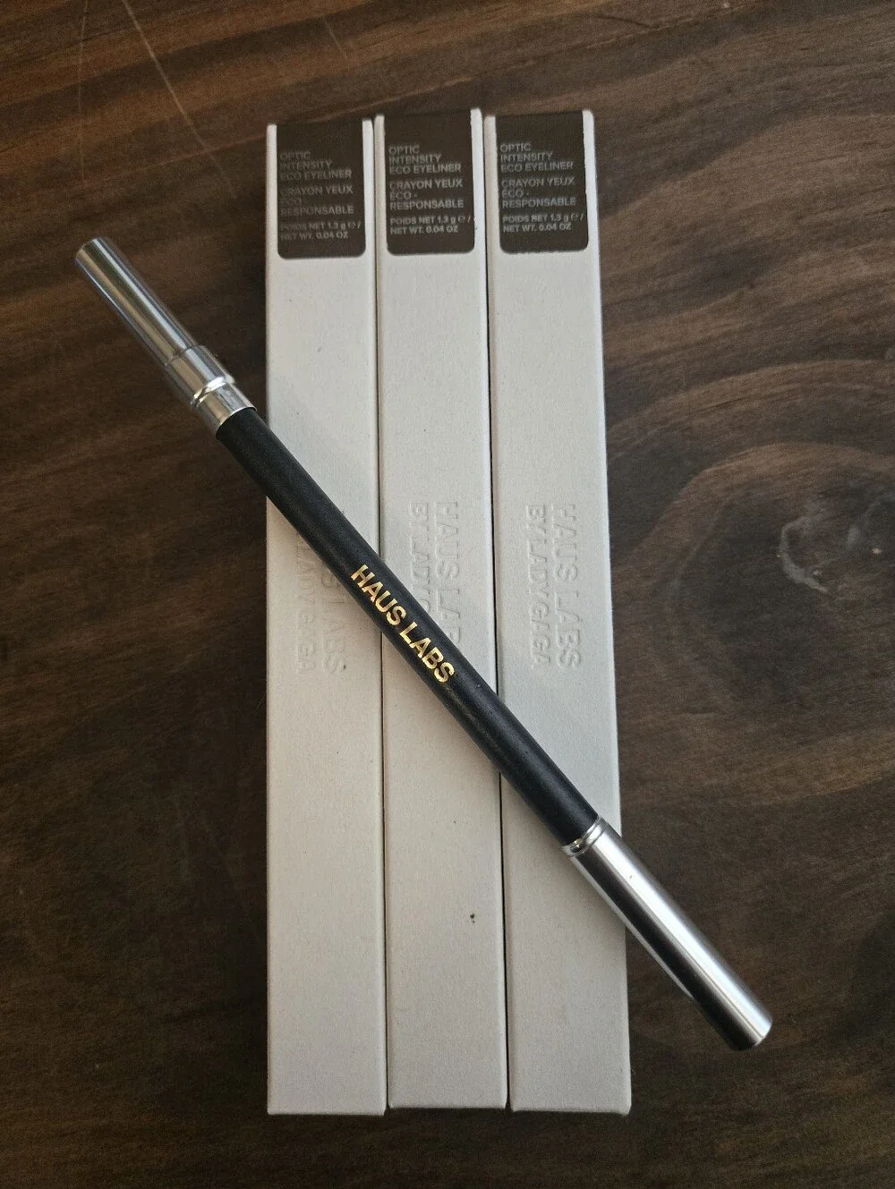 Haus Labs By Lady Gaga Optoc Intensity Eco Eyeliner - Onyx Gold Shimmer